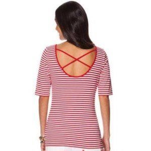 🌻 3 for $20 🌻  - CHAPS Cross Back Shirt